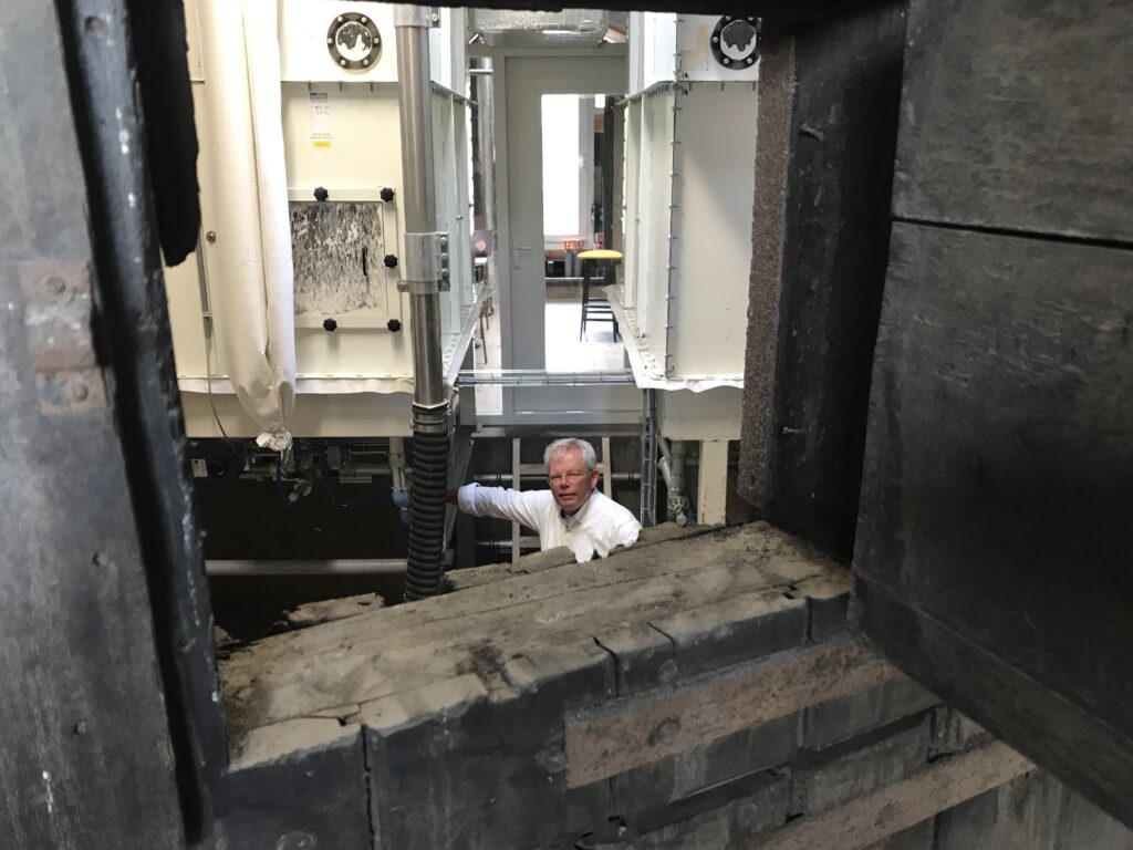 Ad Overgaag in de ijskelder